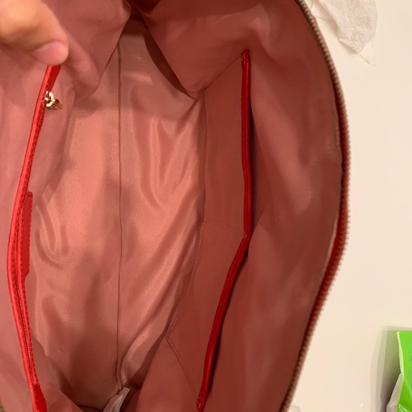 Charles and Keith designer handbag in red - Picture 3 of 3